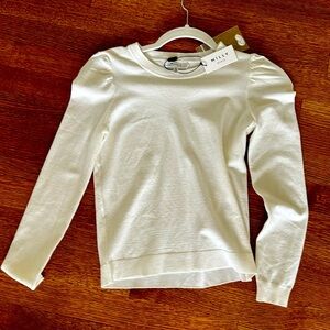 Perfect Condition Milly Mini White Sweater